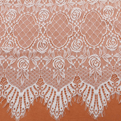 中大厂家直销现货 全锦睫毛蕾丝花边 精致连衣裙窗帘桌布花边辅料|ms