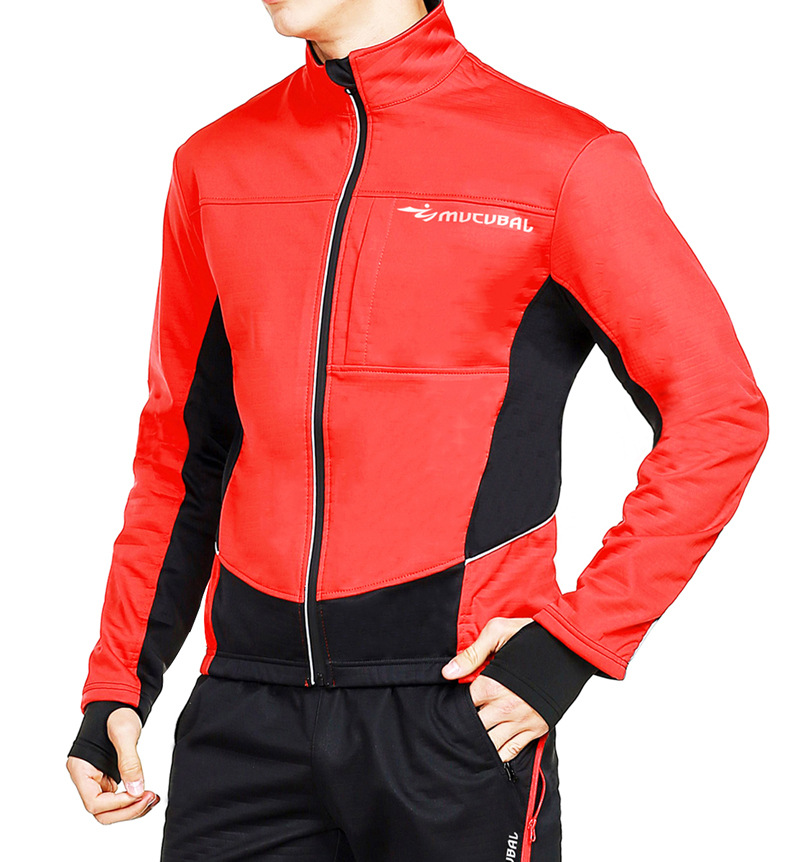MUCUBAL 男款运动上衣 骑行夹克 防风衣 保暖衣
