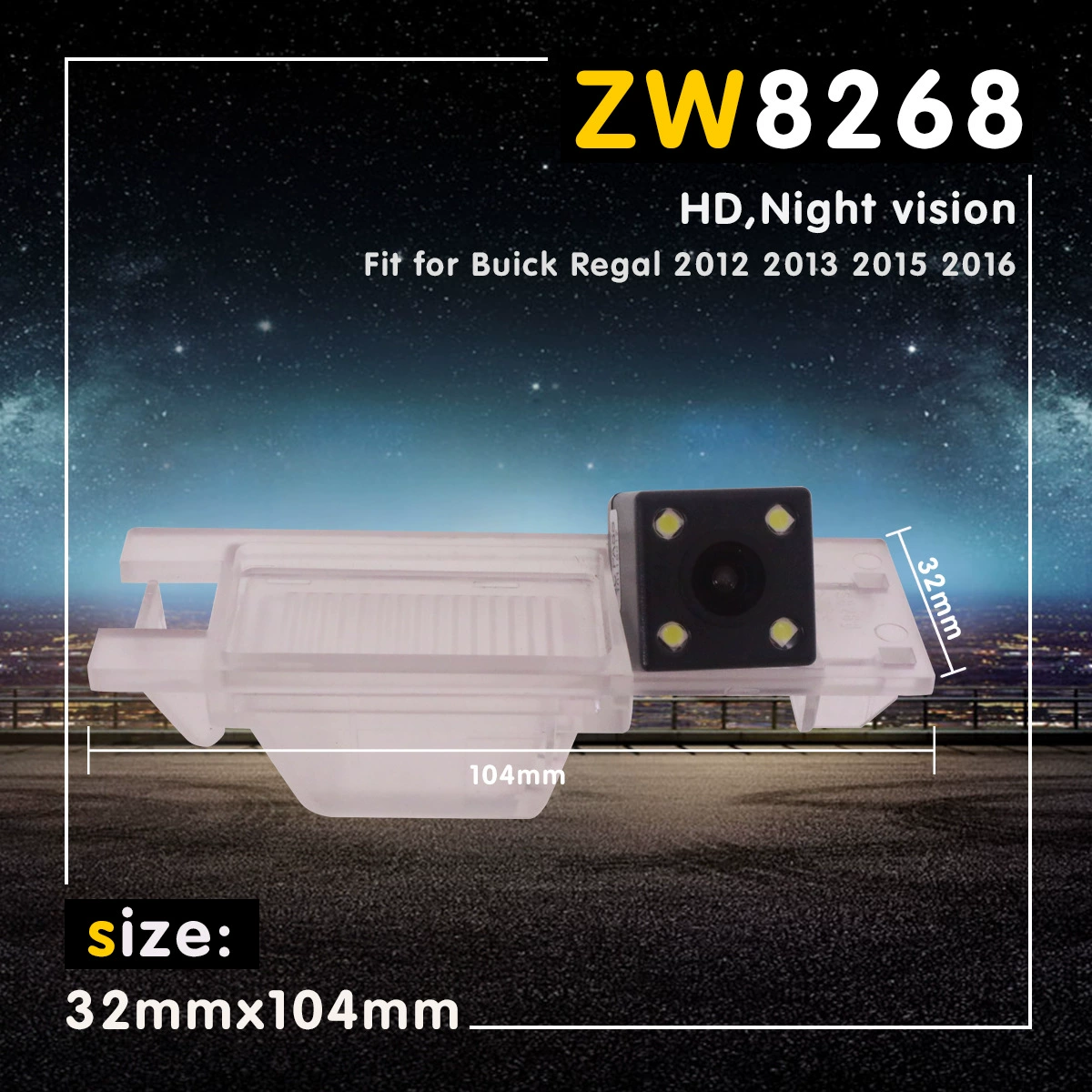 Применимо к Buick New Regal/18 модели Cadillac XTS HD камера заднего вида