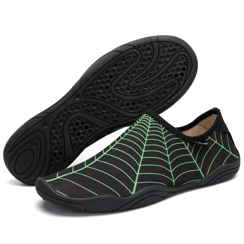 厂家货源一件代发沙滩水鞋厚底防滑防割溯溪鞋情侣赤足游泳鞋速干|ms