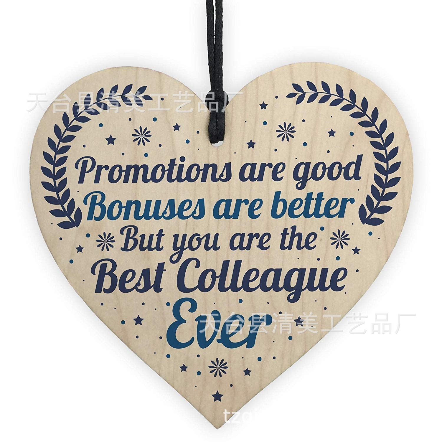 40 estilos 100mm amor madera chip colgante DIY madera colgante 1 paquete