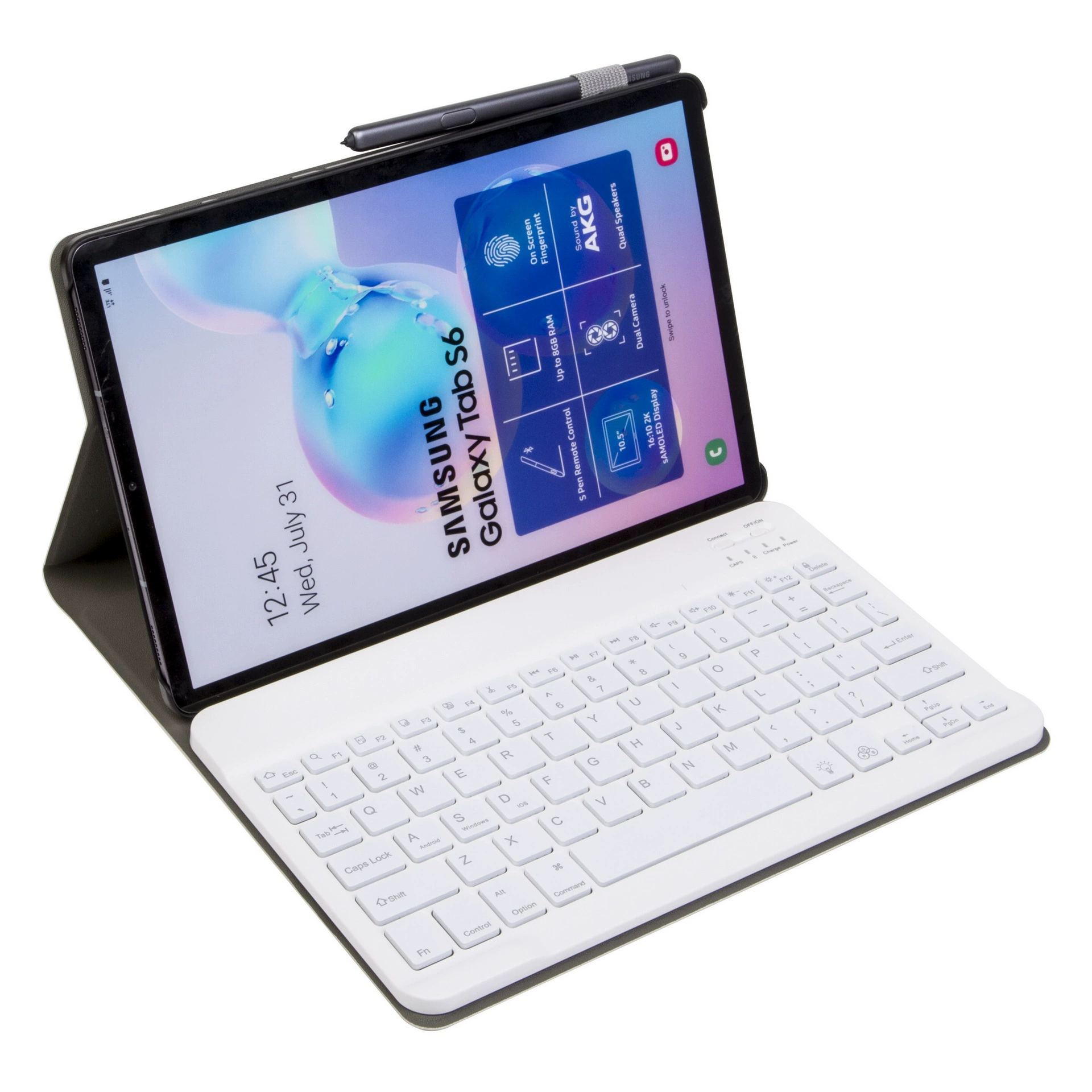S7, клавиатура, раздельный ультратонкий чехол, 12.4 дюйма, bluetooth, T860