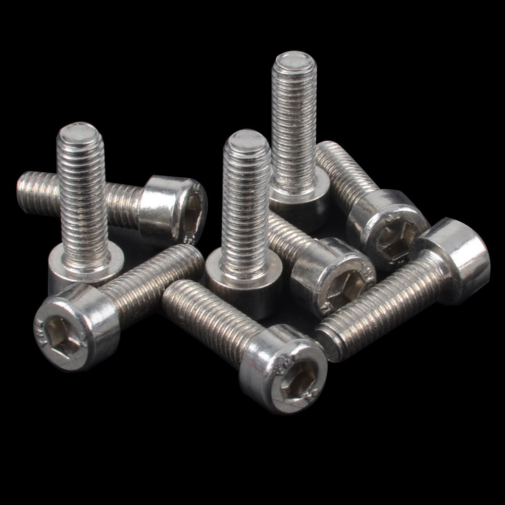 Estante trasero de bicicleta percha soporte para olla de agua tornillo M5 bicicleta de montaña soporte para olla de agua tornillo diámetro 5MM