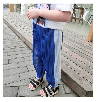 男女童装婴儿灯笼裤长裤春秋夏薄中小童休闲裤子宝宝防蚊裤夏|ms