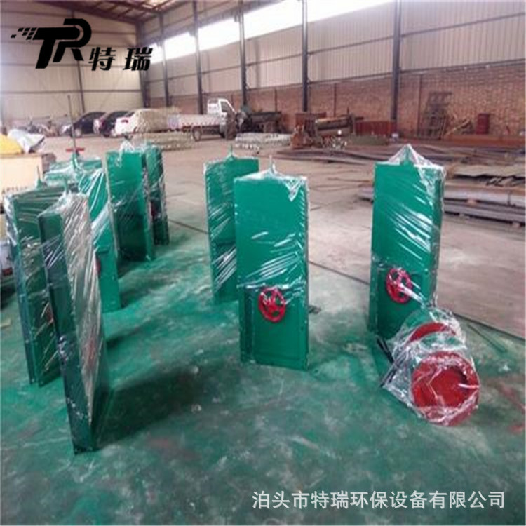 气动插板阀800*800方口插板门除尘器闸阀耐磨卸灰插板阀 除尘配件