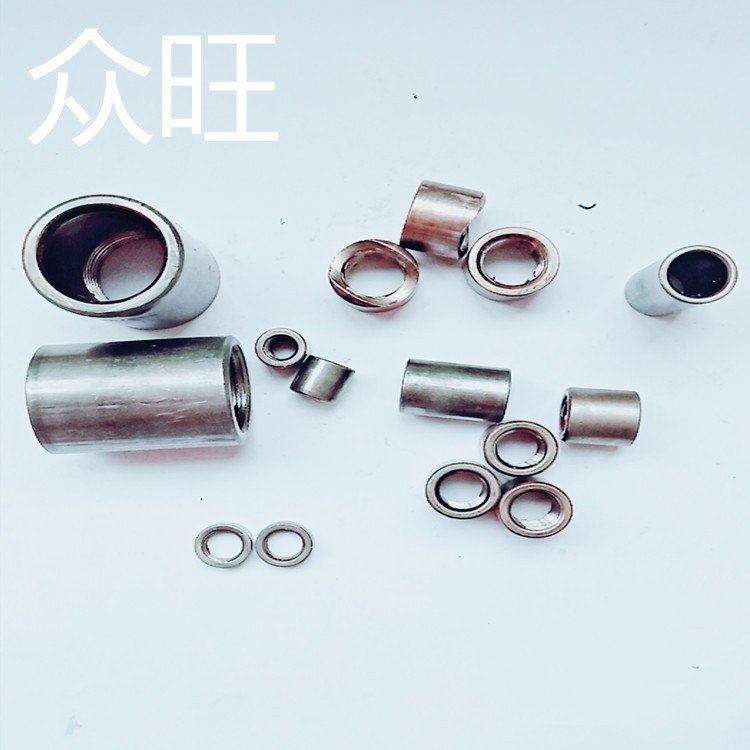 厂家直销碳钢非标螺母套筒 冷镦加工套管 圆螺母 家具螺帽连接件|ms