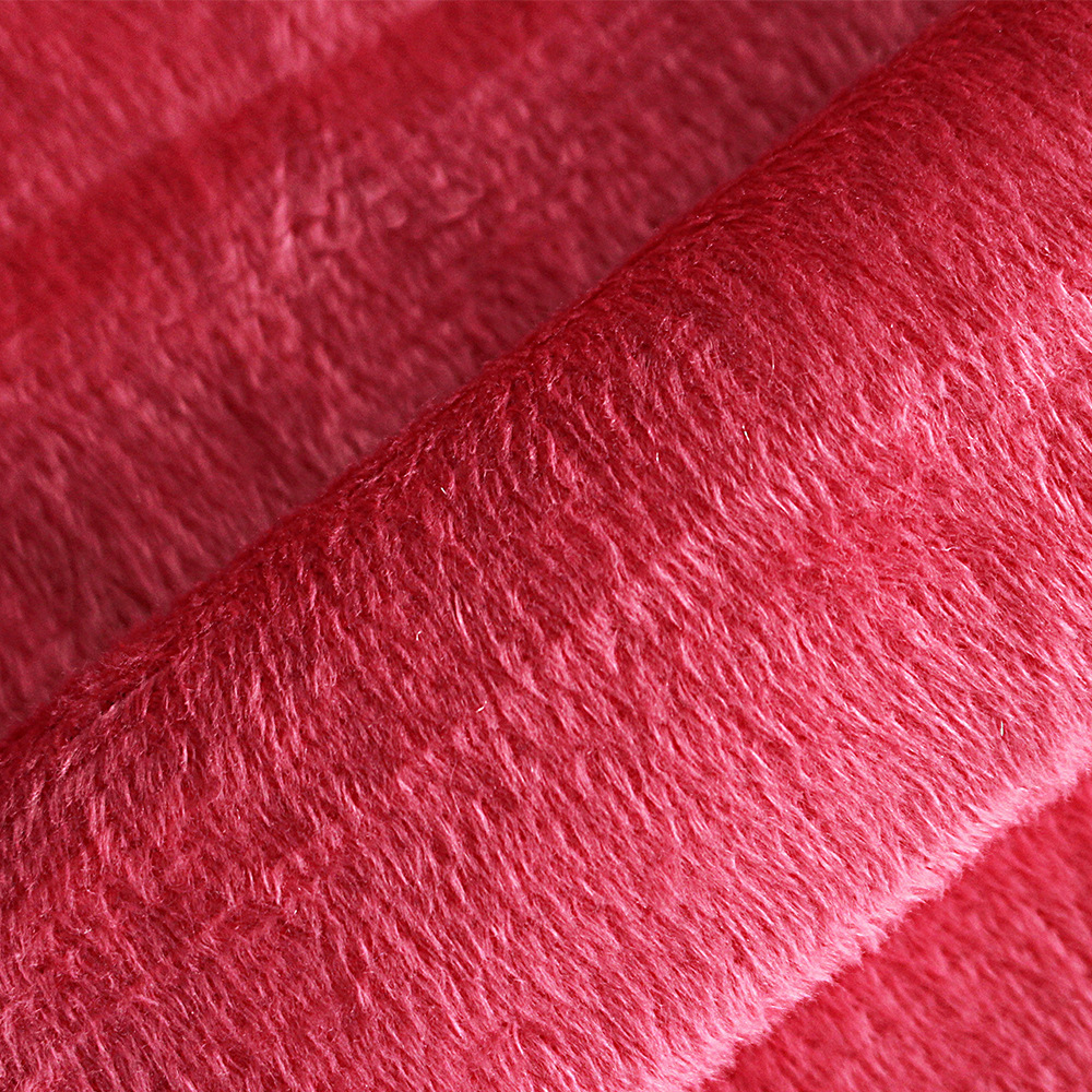 厂家直销经编仿超短毛绒剪毛绒