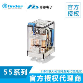 原装正品意大利FINDER/芬德中间继电器55.32.9.060.0090 DC60V