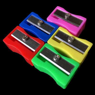 盒裝TAIHAO卷筆刀小鉛筆刀削筆眉筆刀削筆器方形鉛筆刨sharpener