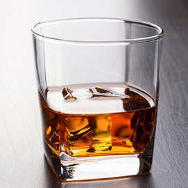 古典威士忌杯 烈酒洋酒杯四方威士忌玻璃杯家用玻璃杯洋酒杯酒店