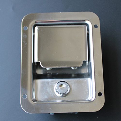 Factory direct sales MS858-2D stainless steel carbon steel panel lock mirror polished 304 material panel lock wholesale