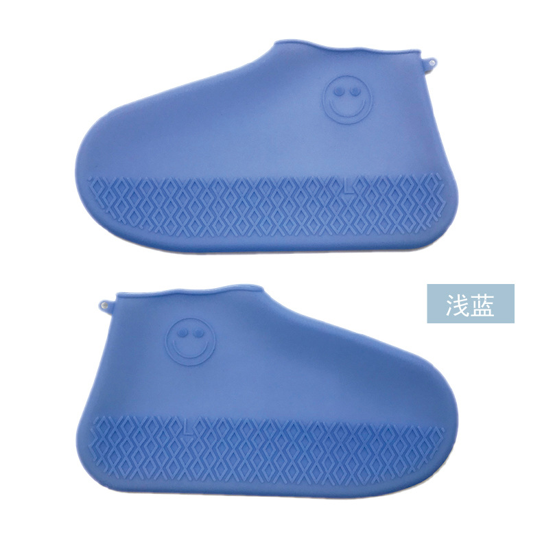 硅胶雨鞋套防水雨天男女儿童防雪防泥鞋套