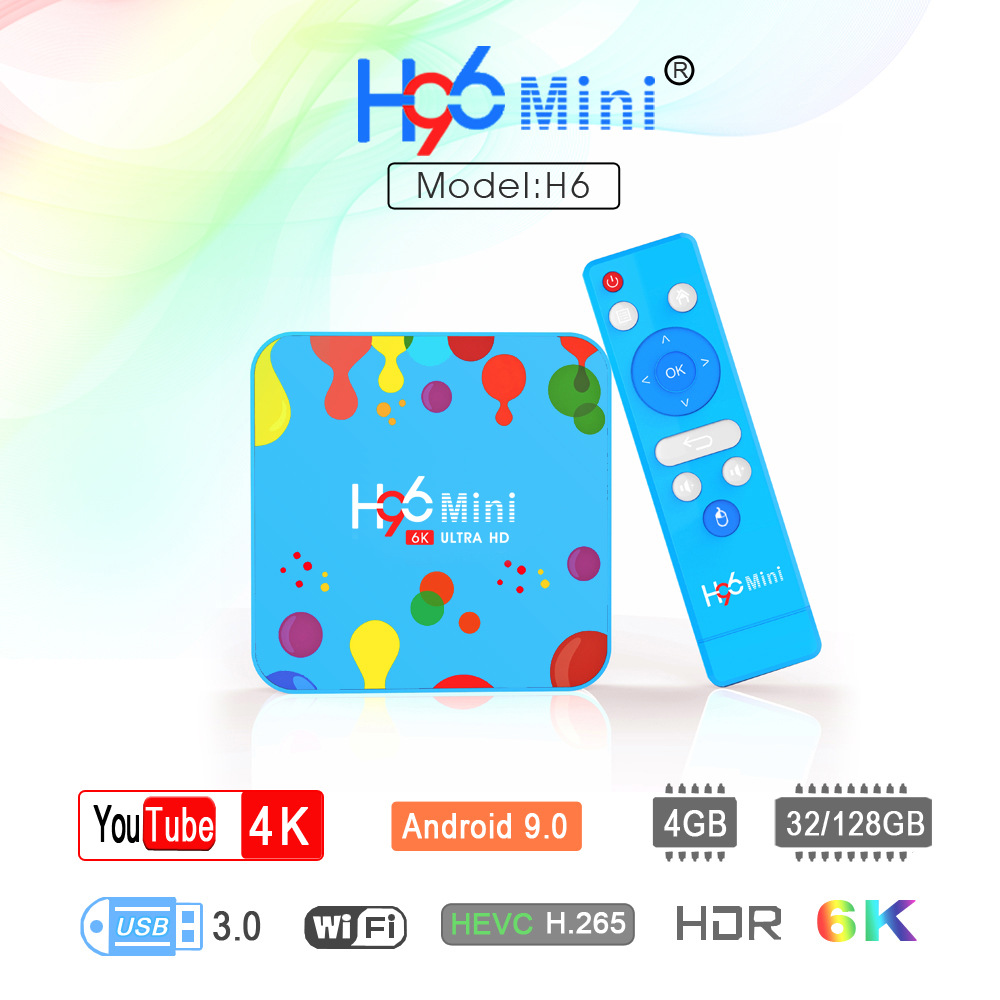 TV Box H96 Android 9 4GB + 128GB 6K - Ref 3424430 Image 16
