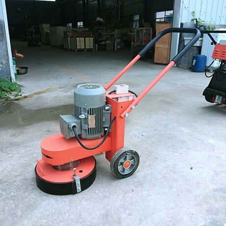 简易型地面研磨机 水泥路面干湿打磨机 单盘小型打磨机