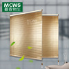 Aluminum louvers curtain Lifting Rolling curtain shading sunshade ventilation a living room Office Scrub golden Corridor Drawstring Raju