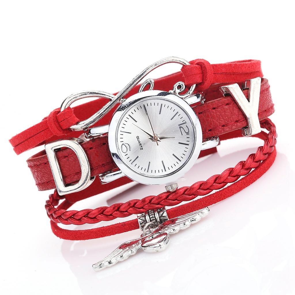 Casual Heart Shape Buckle Quartz Women's Watches display picture 5