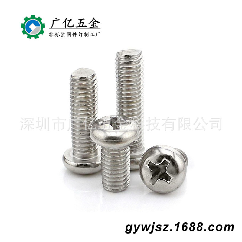 304不锈钢螺钉 供应201非标不锈钢螺丝钉 316螺栓螺杆