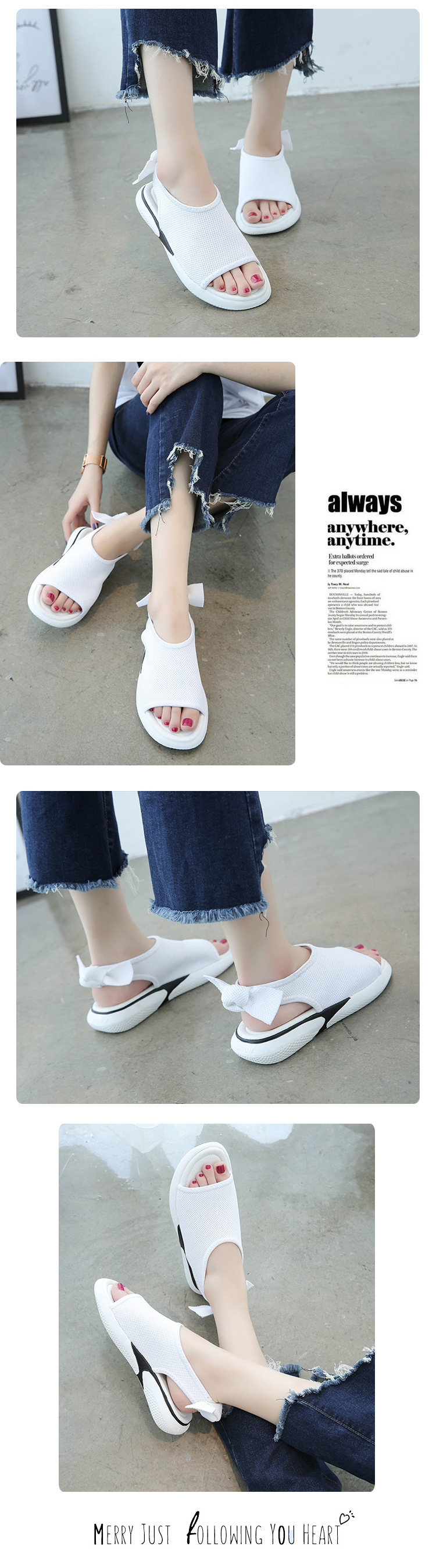 Chaussures été pour femme en Caoutchouc - Ref 3345517 Image 16