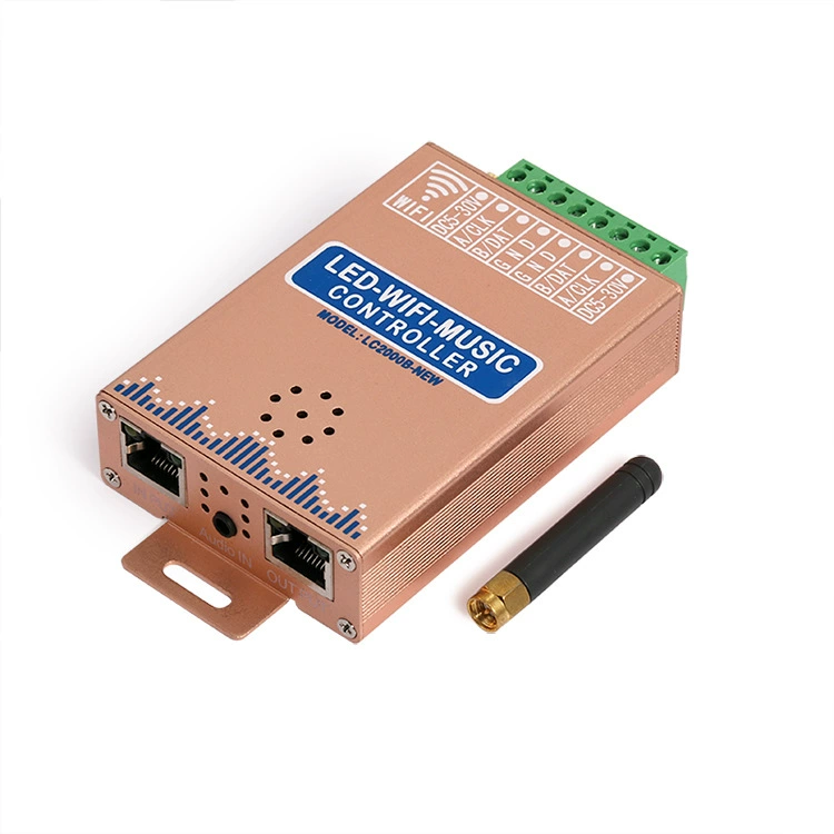 Патрон-таймер WiFi Phantom Lantern Music Controller Spectrum Display input Character поддерживает TM1814