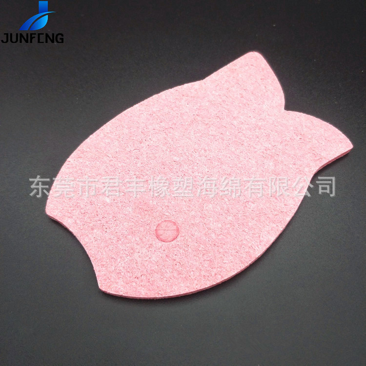 儿童沐浴卡通清洁木浆绵 清洁用品 柔软吸水可按要求加工