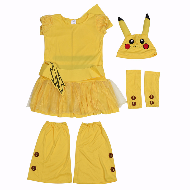 Girls Pikachu Costume Details