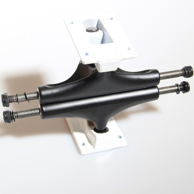 滑板支架五寸雙翹大小魚板129橋架滑板五金海鷗T/V支架可定做