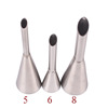 Puff cream injected into the decorative mouth 304 stainless steel baking DIY tools to choose from