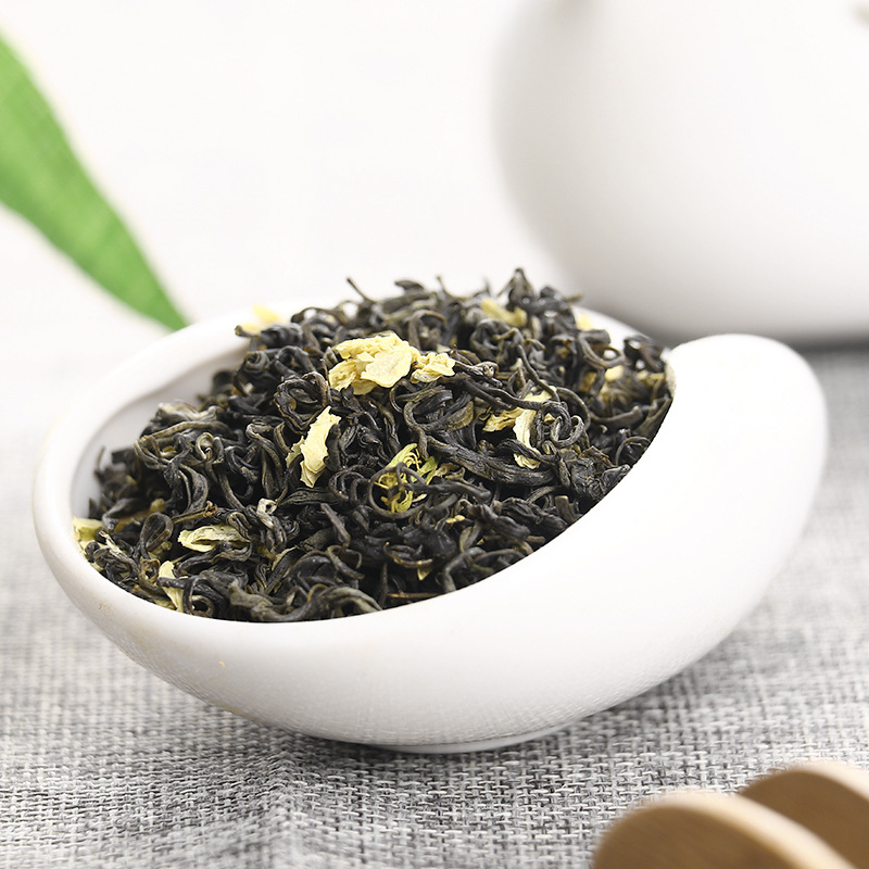 2018年浓香茉莉花茶新茶茶叶特级毛峰飘雪批发手工 厂家一件代发