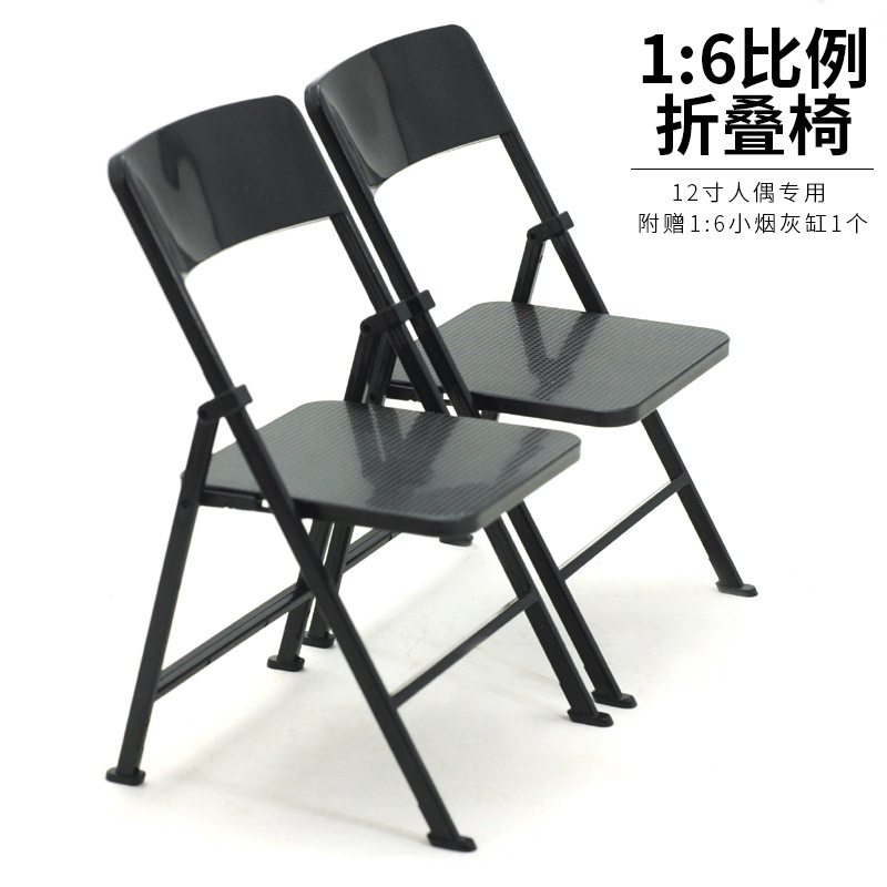 1/6 Scale Soldier Accessories 12inch Soldier Model Doll Suitable for Plastic Fun Foldableing Chair Toy