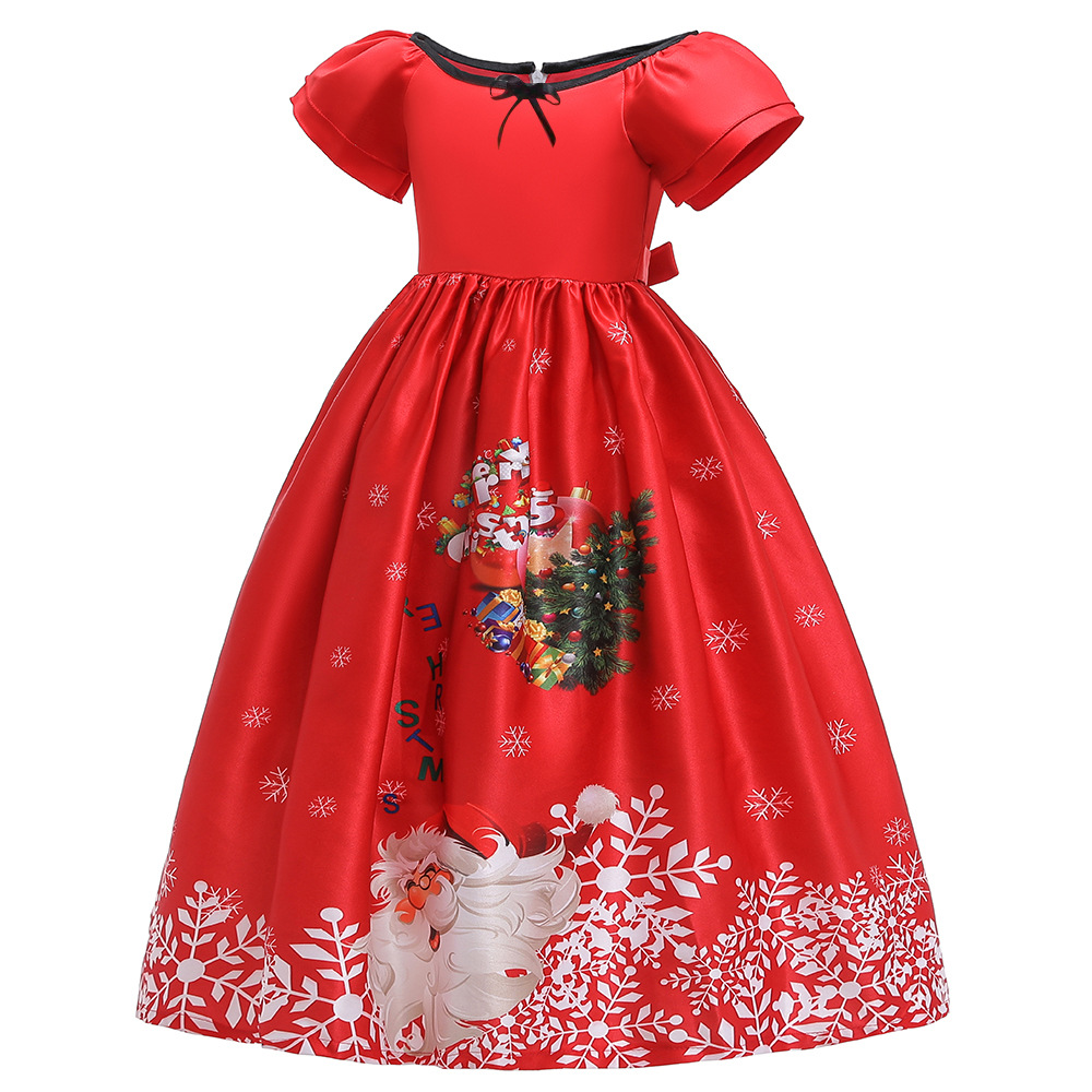 Christmas Santa Dress Detail