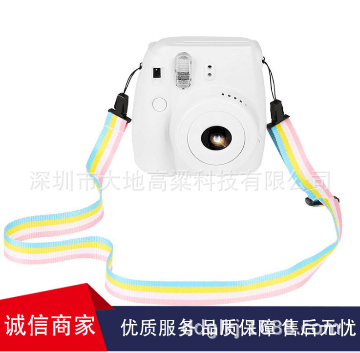 Polaroid camera shoulder strap mini8 9 25 90 camera shoulder strap SLR camera neck strap camera single electric shoulder strap