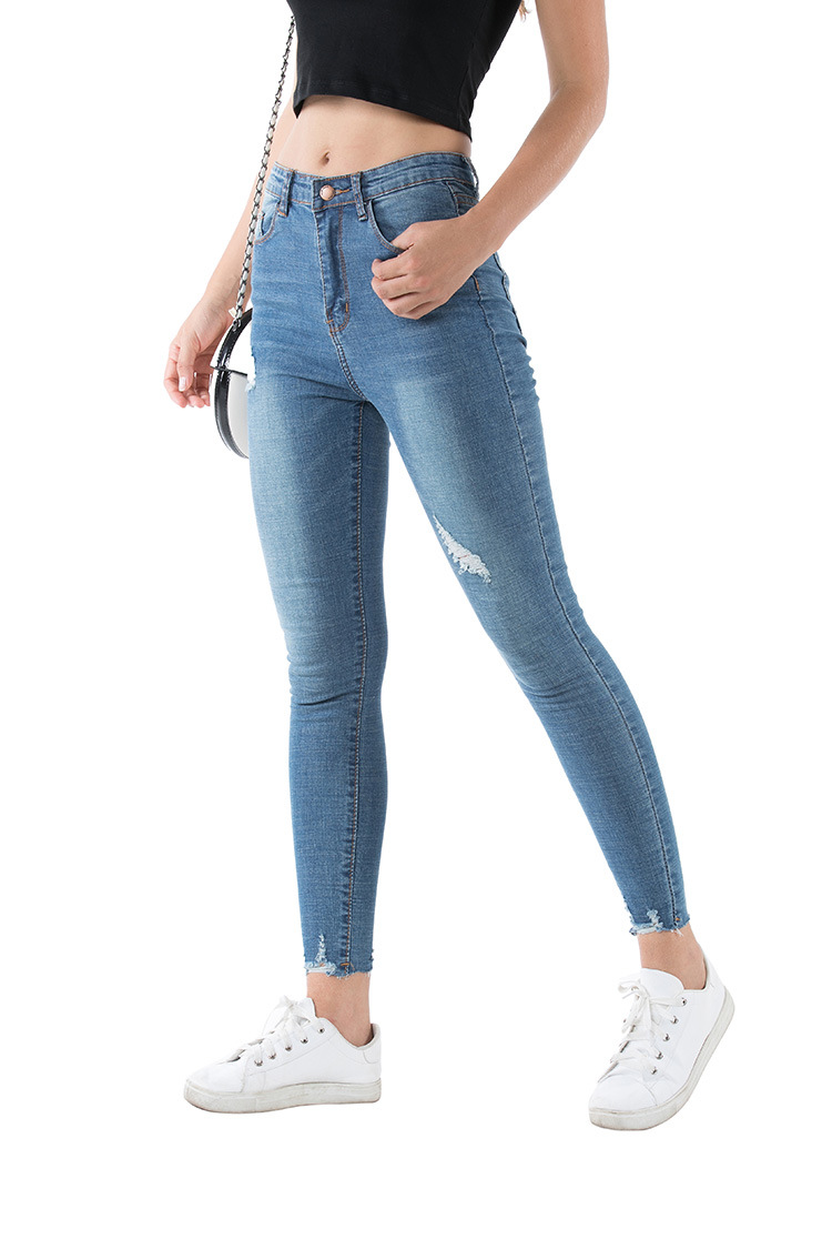 women s stretch washed slim jeans NSSY9172