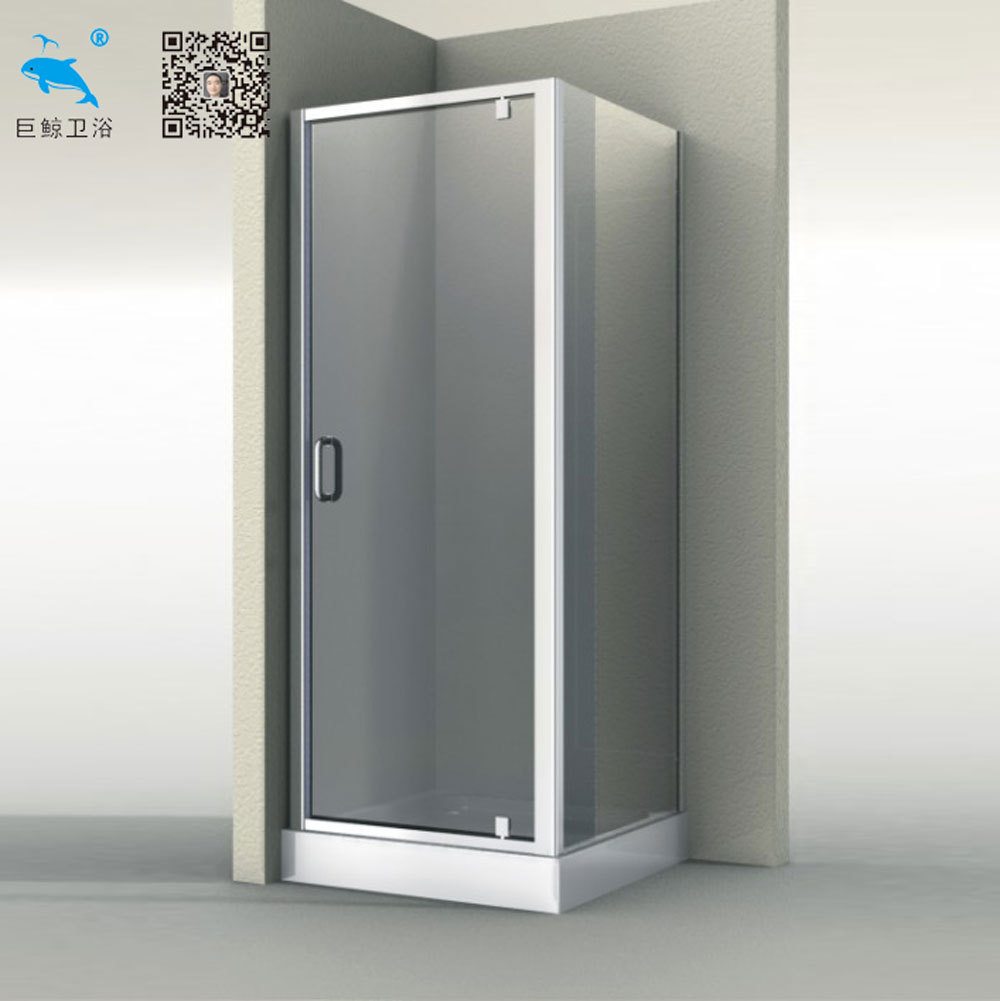 厂价批发IC101澳标淋浴门 6mm玻璃 不锈钢转轴 澳洲新西兰标准|ru