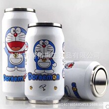 可乐罐空白涂层热转印个性DIY厂家直销热销双层不锈钢保温杯