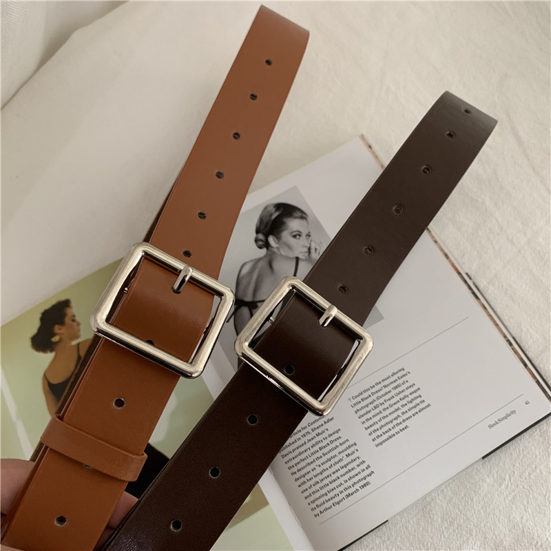 New Korean Fashion Square Belts display picture 1