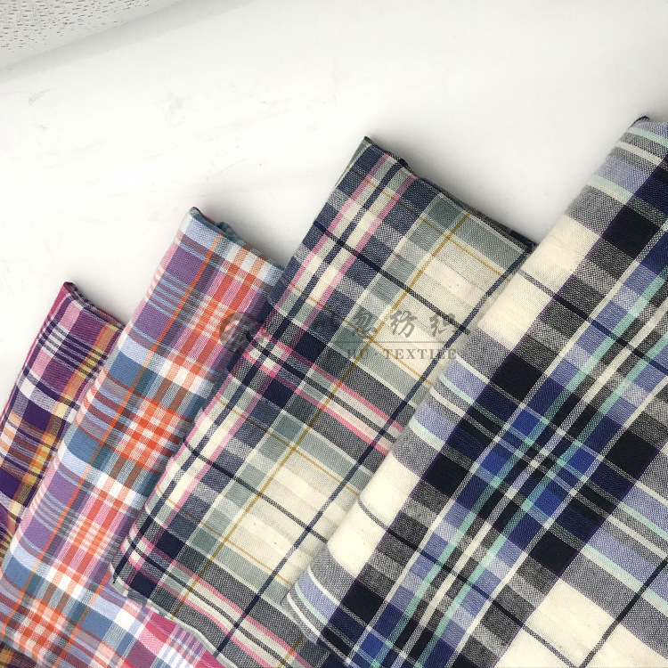 现货供应 全棉泡泡布 小清新衬衫面料 时尚经典款 外贸爆款