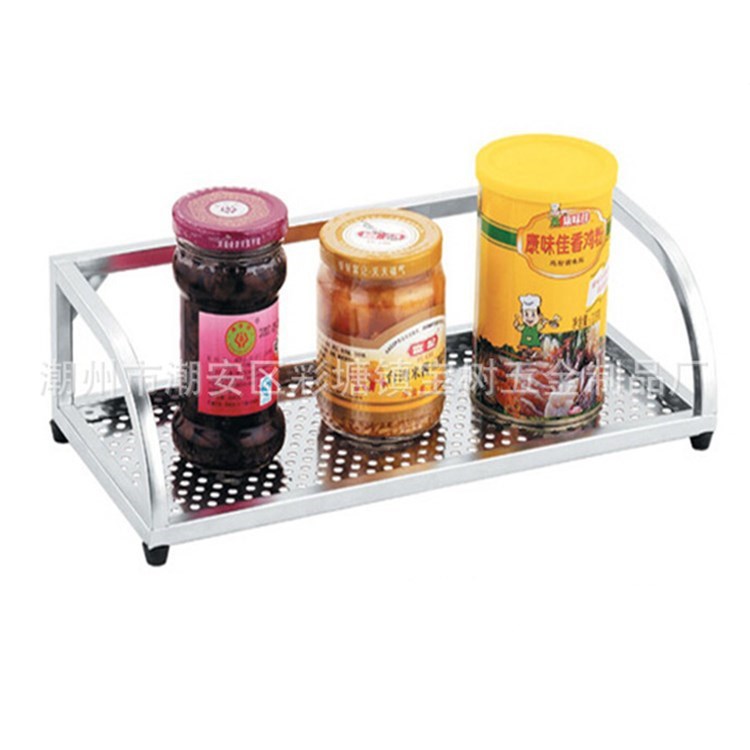 卫浴置物架浴室挂件托盘不锈钢单层洗手间壁挂卫生间置物架|ru