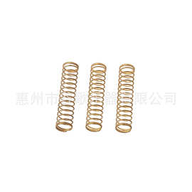 小号配件 小号柱子里的长弹簧铜色 3个装