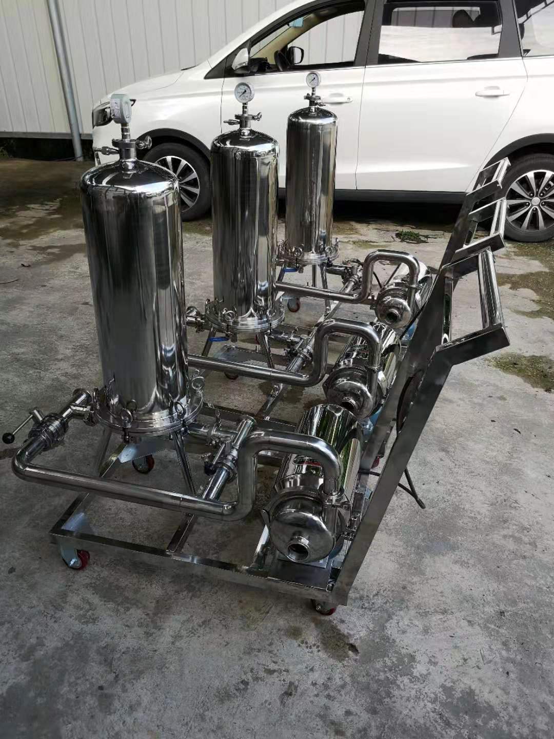 供应304不锈钢精滤机过滤器酒型号齐全四川成都