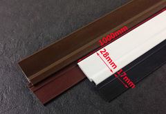 Self-adhesive door bottom seal soundproofing strip anti-theft door room door wooden door seam tape windproof dustproof windproof PVC brush 