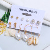 Earrings with tassels, set, Aliexpress