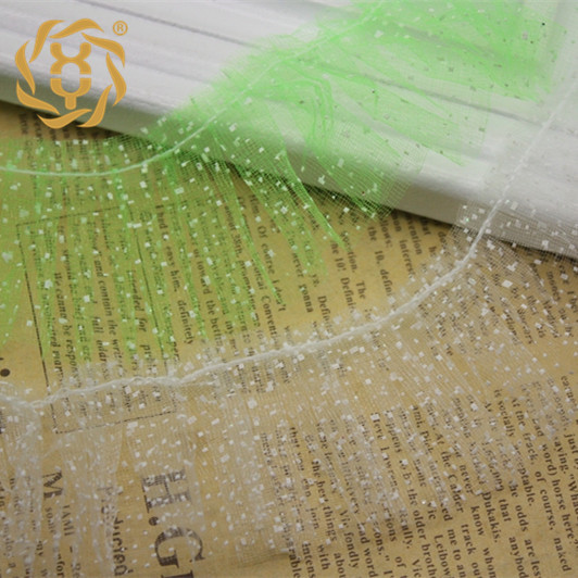 现货4.7cm点点纱娃娃褶皱花边服装辅料衣服装饰花边毛绒玩具花边