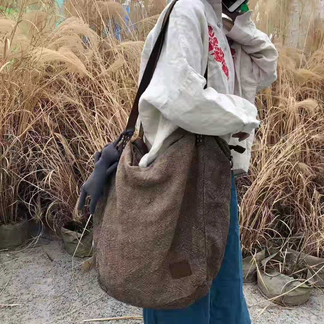 T6014 Original 2019 Autumn new pattern Versatile leisure time Bag Solid The single shoulder bag