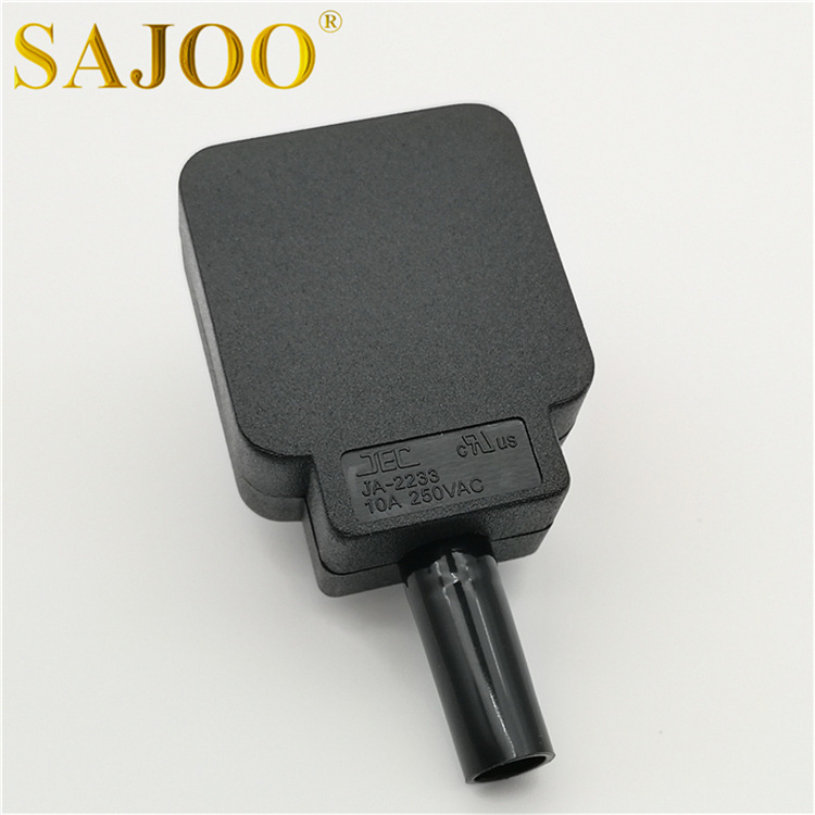 厂家供应jec台湾JA-2233-A品字头免焊接环保阻燃组合式插头