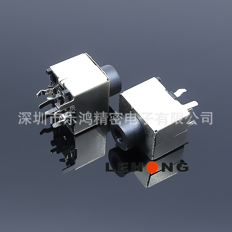 LH-JPJ-001立式金属/耳机插座/3.5音频插座/PHONE JACK/耳机插座