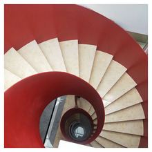 旋转楼梯  工厂直供商业空间钢结构弧形楼梯  测量设计