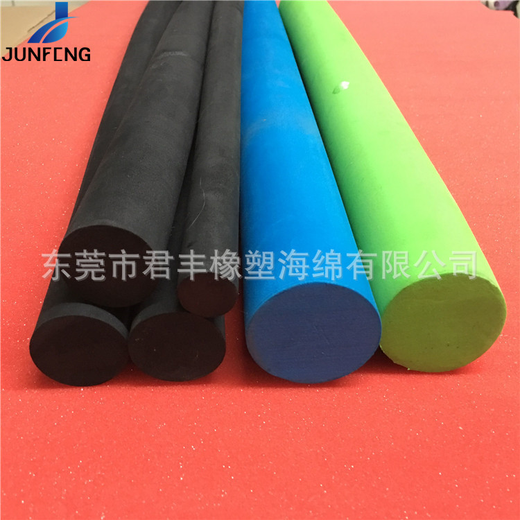 生产高密度钻管实心EVA泡棉棒填充  异形切割成型EVA浮力玩具棒