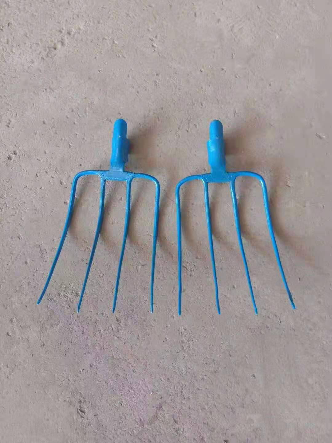 农用翻地叉子翻土叉粪叉钢叉铁叉四齿叉锄头