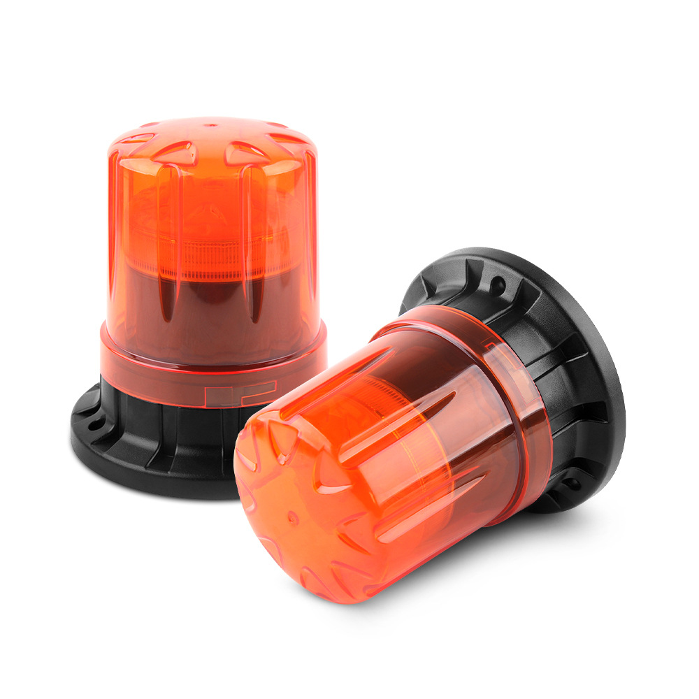 Car LED flash warning light magnetic roof flash light red and blue bright strobe warning light waterproof and dustproof