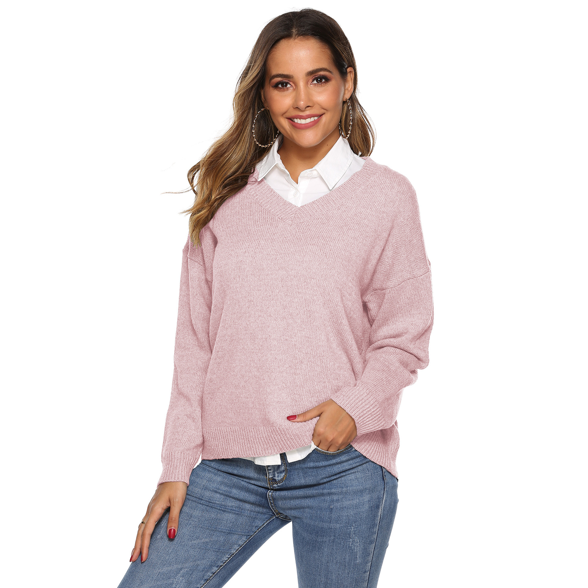 Pull femme en Fibre de polyester Polyester  - Ref 3414227 Image 77